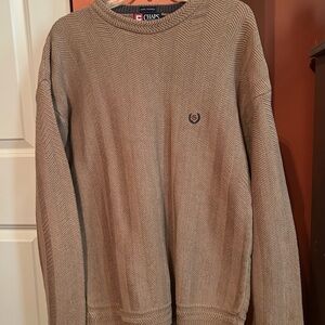 Ralph Lauren Men's Beige Crewneck Sweater
